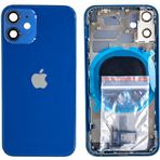 İphone 12 Mini Uyumlu Boş Kasa Mavi
