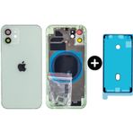 İphone 12 Mini Uyumlu Boş Kasa Yeşil + Sıvı Ve Toz Bandı