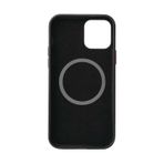 İphone 12 Mini Uyumlu Zore Leathersafe Wireless Kılıf-Kırmızı
