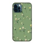 Iphone 12 Pro Max Çiçekli Yeşil Telefon Kılıfı