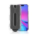 iPhone 12 Pro Max Kolay Uygulama Aparatlı 5D Magic Privacy Glass Hayalet Cam Ekran Koruyucu