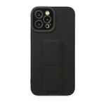 Iphone 12 Pro Max Siyah Mega Standlı Silikon Kılıf