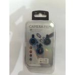 İphone 12 Pro Simli Blue Kamera Koruyucu