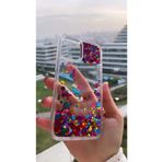 Iphone 12 Pro Uyumlu Fuşya Pullu Telefon Kılıfı