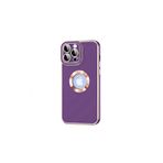 iPhone 12 Pro Uyumlu Zore Kongo Kılıf-Koyu Mor