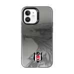 İphone 12 Uyumlu Beşiktaş Premium Kartal Logo Lisanslı Telefon Kılıfı