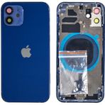 İphone 12 Uyumlu Boş Kasa Mavi