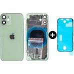 İphone 12 Uyumlu Boş Kasa Yeşil + Sıvı Ve Toz Bandı