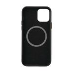 İphone 12 Uyumlu Zore Leathersafe Wireless Kılıf-Kırmızı