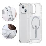 Iphone 13 6.1Inç Manyetik Magsafe Standlı Silikon Kılıf-(5775)