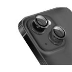 iPhone 13 / iPhone 13 Mini Raze Metal Kamera Lens Koruyucu Siyah