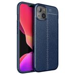 iPhone 13 Kılıf Deri Desenli Kamera Korumalı Silikon