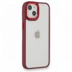 iPhone 13 Kılıf Dora Kapak - Kırmızı