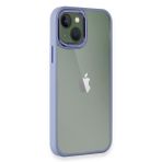 iPhone 13 Kılıf Luna Lens Kamera Çerçeveli Silikon Kapak