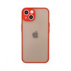 iPhone 13 Kılıf Montreal Silikon Kapak - Kırmızı
