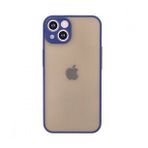 iPhone 13 Kılıf Montreal Silikon Kapak - Lacivert