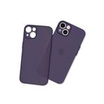 İphone 13 Mini Kılıf Silikon - Koyu Mor