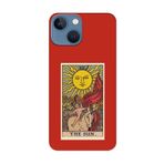 iPhone 13 mini The Sun Tarot Kırmızı Telefon Kılıfı