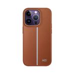 iPhone 13 Pro Kılıf Fuchsia HBC-155 Lizbon Kapak Kahverengi