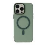 iPhone 13 Pro Kılıf Lodos Magneticsafe Mat Kapak - Köknar Yeşili