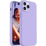Iphone 13 Pro Max Lila Silikon Kılıf Leke Tutmaz Içi Süet Silinebilir Kamera Yükseltili Kapak