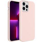 Iphone 13 Pro Max Pudra Pembe Silikon Kılıf Leke Tutmaz Içi Süet Silinebilir Kamera Yükseltili Kapak