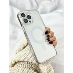 Iphone 13 Pro - Şeffaf Magsafe Wireless Kablosuz Şarj Destekli V-mags Kılıf
