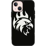 iPhone 13 Uyumlu Besiktas Tasarımlı Glossy Premium Kılıf - Siyah - Beşiktaş-138