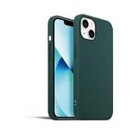 Iphone 13 Uyumlu Yeşil Silikon Kılıf Leke Tutmaz Içi Süet Silinebilir Kapak