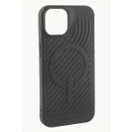 iPhone 14 6.1 Lüx Magsaff Gear Silikon Kılıf - Tek Ebat - Siyah