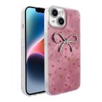iPhone 14 İle Uyumlu Kılıf Kamera Korumalı Figürlü Ponti Silikon Kapak 36585 Açık Pembe