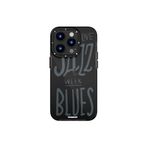 iPhone 14 İle Uyumlu Pro Uyumlu Kılıf Şeffaf Renkli Yazı Temalı Tasarım YoungKit Jazz Serisi Kapak