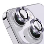 İphone 14 / İphone 14 Plus Raze Metal Kamera Lens Koruyucu Mor
