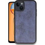 İphone 14 Kılıf Aras Deri Kapak - Lacivert