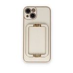 iPhone 14 Kılıf Coco Elit Kapak - Beyaz