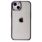 iPhone 14 Kılıf Element Silikon - Mor