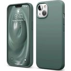İphone 14 Kılıf First Silikon - Koyu Yeşil