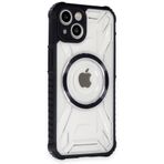 İphone 14 Kılıf Prag Magneticsafe Kapak - Siyah