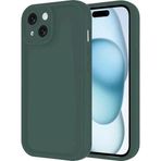 İphone 14 Kılıf Viera Silikon - Koyu Yeşil