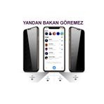 Iphone 14 Plus Hayalet Privacy Gizli Görünmez Tam Kaplayan Kırılmaz Cam Ekran Koruyucu