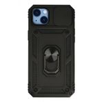 İphone 14 Plus Kilif Pars Lens Yuzuklu Kamera Surgulu Silikon Kilif