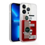 İphone 14 Pro Kılıf Desenli Sıvılı Drink Silikon Kapak