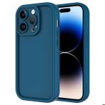 İphone 14 Pro Kilif Kamera Korumali Ananas Silikon Kapak