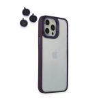 İphone 14 Pro Kılıf Roblox Lens Standlı Kapak - Mor