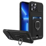 İphone 14 Pro Kilif Zuma Kartvizitli Ipli Silikon Kilif