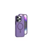 iPhone 14 Pro Max iKon Mor MagSafe Kılıf