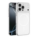 iPhone 14 Pro Max ile uyumlu İphone 17 Pro Max Görünümlü Kılıf Kablosuz Şarj Özellikli Kamera Korumalı Spark Gümüş