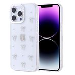 iPhone 14 Pro Max İle Uyumlu Kılıf Airbag Tasarımlı Simli Şeffaf Kutup Kapak 36381 Fiyonk