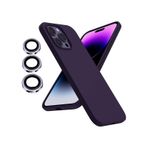 İphone 14 Pro Max Kılıf Kamera Lensli Lansman Silikon Kapak