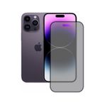 İphone 14 Pro Max Uyumlu Privacy Ön Koruma Hayalet Seramik Nano Ekran Koruyucu (Siyah)